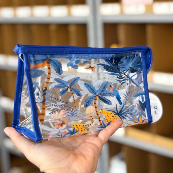 Necessaire Plástica Estampada Brisa de Verão 20 x 12 x 8 cm – IMPORTADO – UND