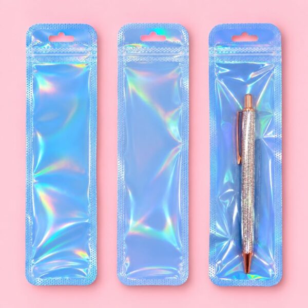Embalagem Color  p/ Caneta 22 x 5,5 cm - IMPORTADO - PACOTE 24 UND