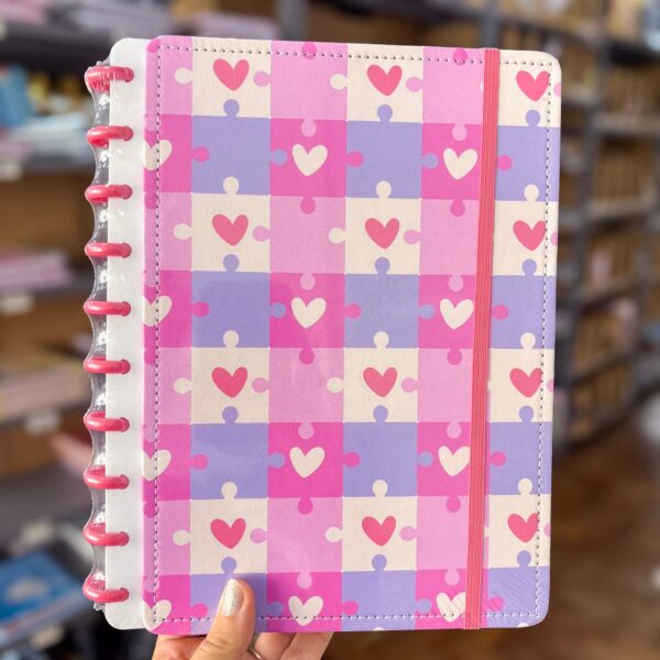Caderno de Disco LOVE  20x26cm 10 Discos 80 Flhs- TOKYO DESIGN- UND
