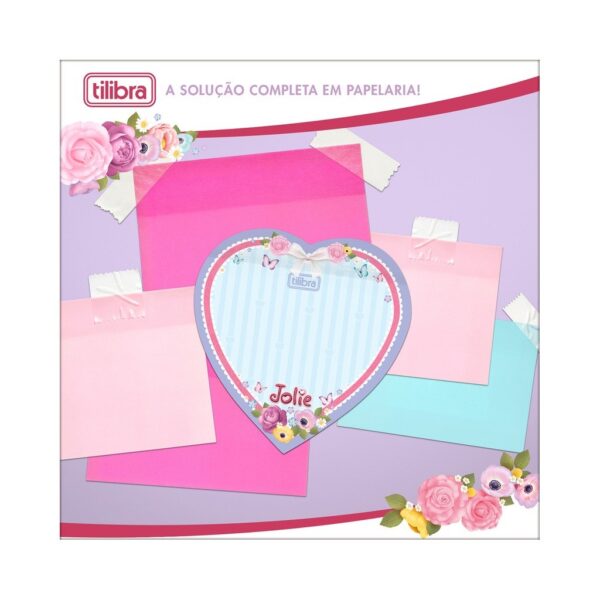 Bloco Tili Notes Coração Jolie 70X72 mm - TILIBRA - UND