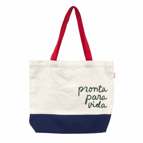 Ecobag Pronta para Vida G 35x41cm - FLORIE - UND