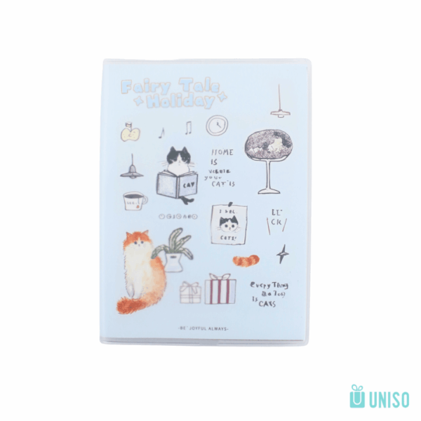 Caderno Pautado Gato Holiday 80 fls 92x12,6cm – UNISO – UND
