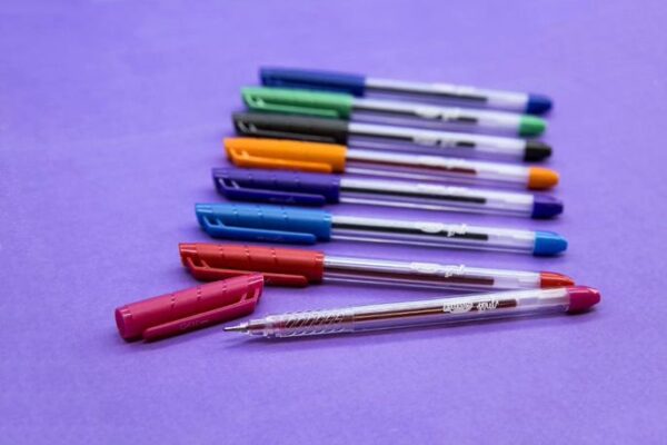 Caneta Esferográfica Gel Glitter 1.0mm BRW - DISPLAY 48 UND
