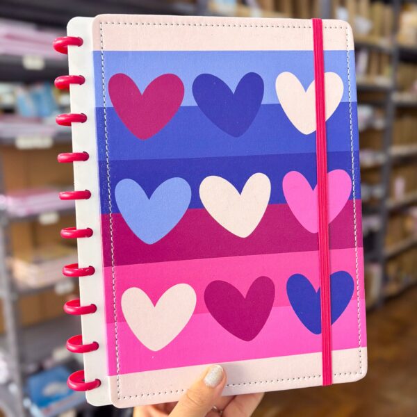 Caderno de Disco LOVE  20x26cm 10 Discos 80 Flhs- TOKYO DESIGN- UND